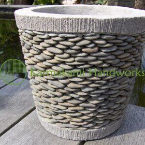 Vase Bucket pebblestone