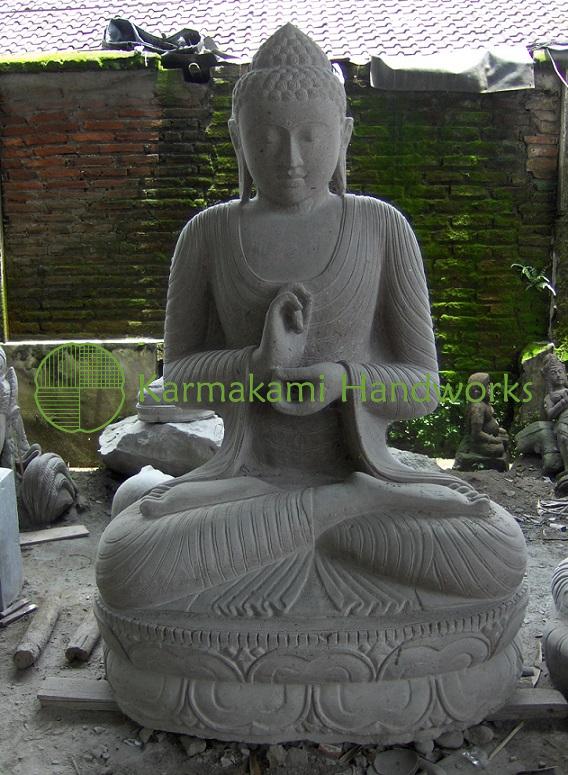 Buddha lotus chakra Andesit