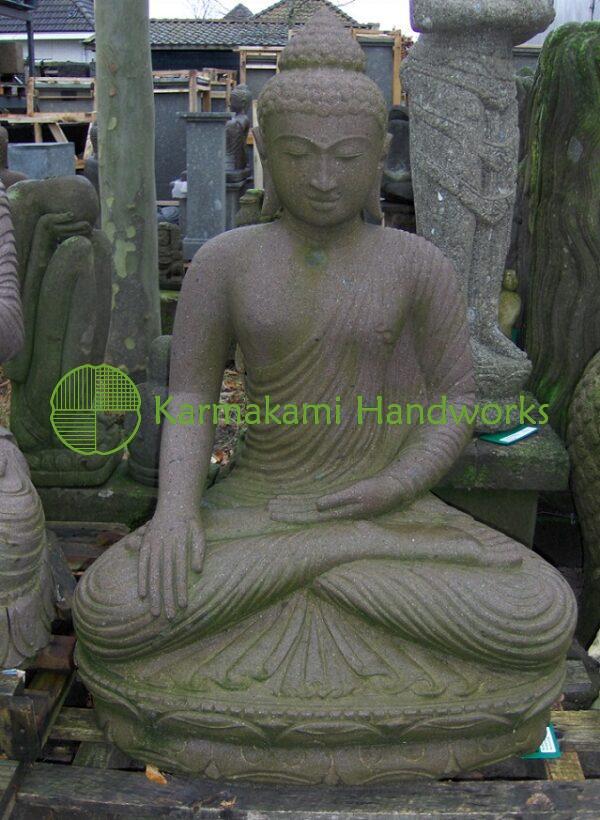 Buddha lotus earth andesit