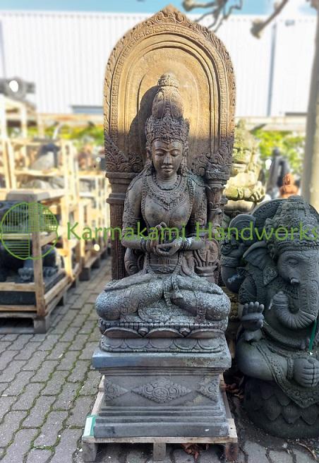 Dewi Chakra Lotus Aura Andesite 166 cm.
